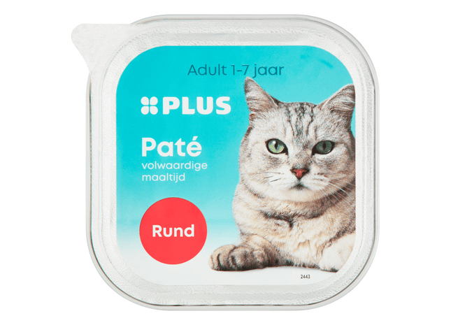 Katten paté Rund