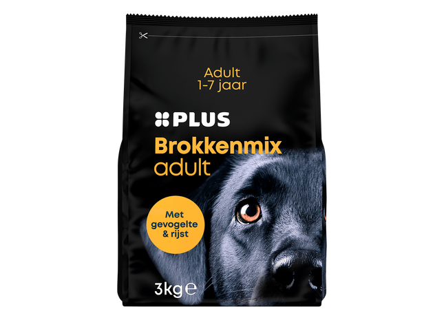 Brokkenmix adult gevogelte & rijst