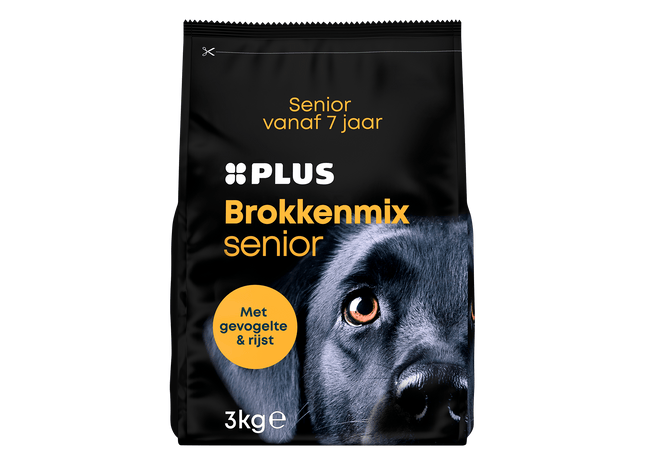 Brokkenmix senior gevogelte & rijst