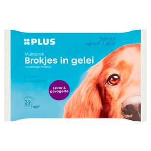 Brokjes in gelei lever & gevogelte