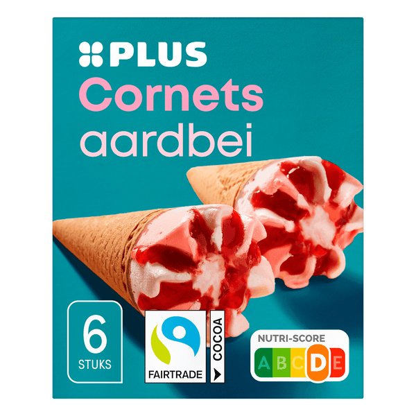 Cornets aardbei
