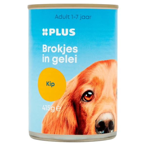 Hondenvoer kip brok/gelei 4%  Dutchshopper