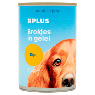 Hondenvoer kip brok/gelei 4%  Dutchshopper