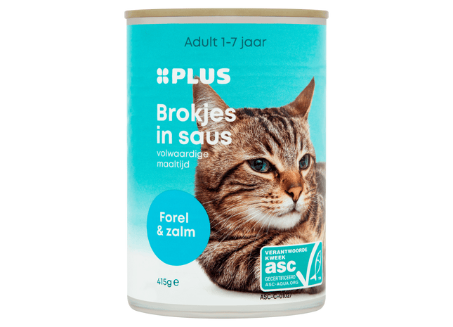 Brokjes in saus Forel & zalm