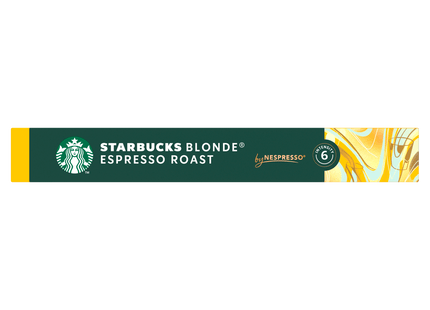 Starbucks Nespresso koffiecups blonde espresso