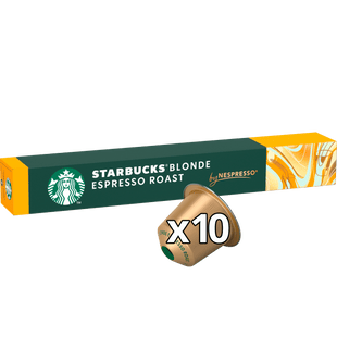 Starbucks Nespresso Kaffeetassen blonder Espresso