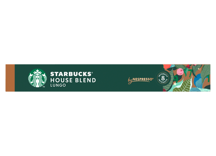 Starbucks Nespresso coffee cups house blend