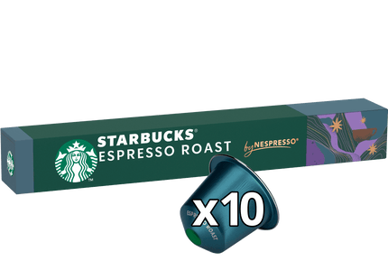 Starbucks Nespresso coffee cups espresso roast