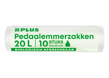 Pedaalemmerzakken biologisch 20 liter