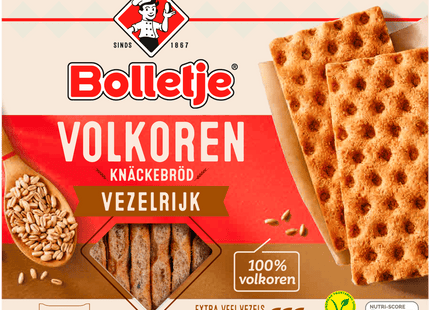 Bolletje Vezelrijk knäckebröd volkoren