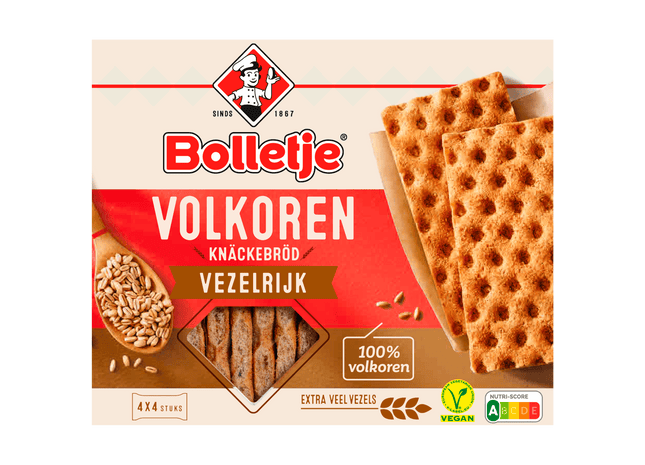 Bolletje Vezelrijk knäckebröd volkoren