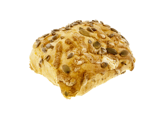 Kaas-maïsbroodje zon/pompnpit tarw wit