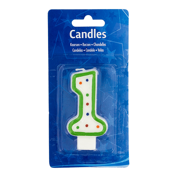 Folat Cijferkaars nummer 1  Dutchshopper