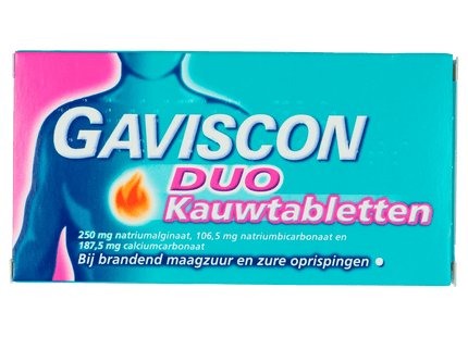 Gaviscon Maag tabletten Duo