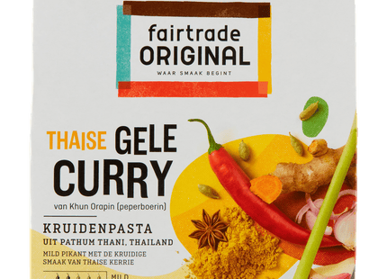 Fairtrade Original Yellow curry spice paste Fairtrade