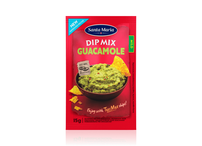 Santa maria Guacamole dip mix zakje 15 gram