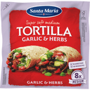Santa maria Tortilla wrap Garlic + Herbs 8st
