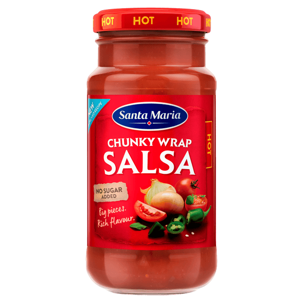 Santa maria Chunky wrap salsa hot