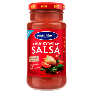 Santa maria Chunky wrap salsa hot
