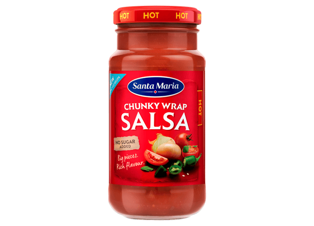 Santa maria Chunky wrap salsa hot