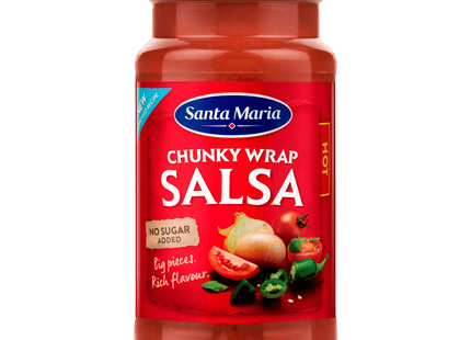 Santa Maria Chunky wrap salsa hot