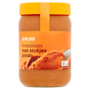 Pindakaas met stukjes pinda