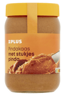 Erdnussbutter mit Erdnussstückchen