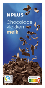 Chocoladevlokken melk Fairtrade