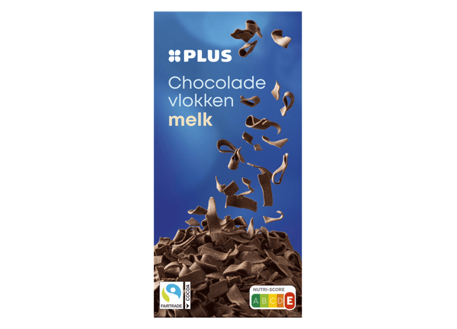 Chocoladevlokken melk Fairtrade
