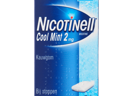 Nicotinell Chewing Gum Cool Mint 2mg