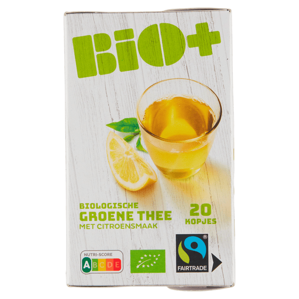 BIO+ Grüner Tee Zitrone Fairtrade