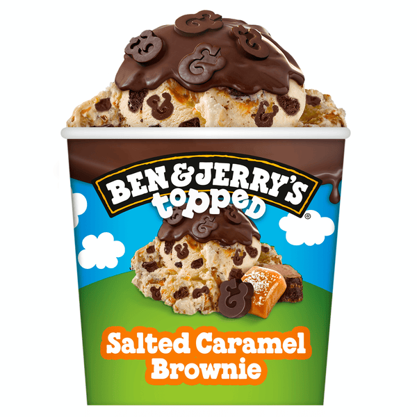 Ben&Jerry's Topped salted caramel brownie