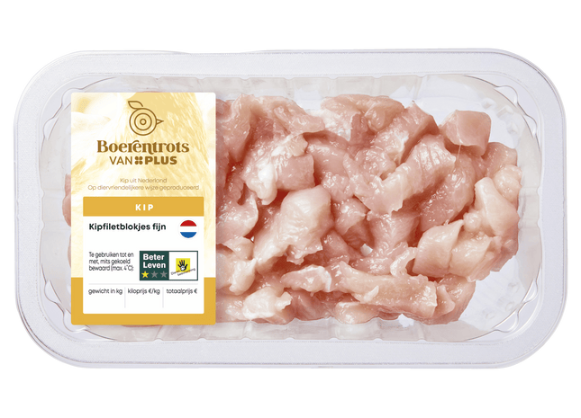 Boerentrots Kipfiletblokjes fijn