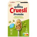Quaker Cruesli proteine ZSA pistache