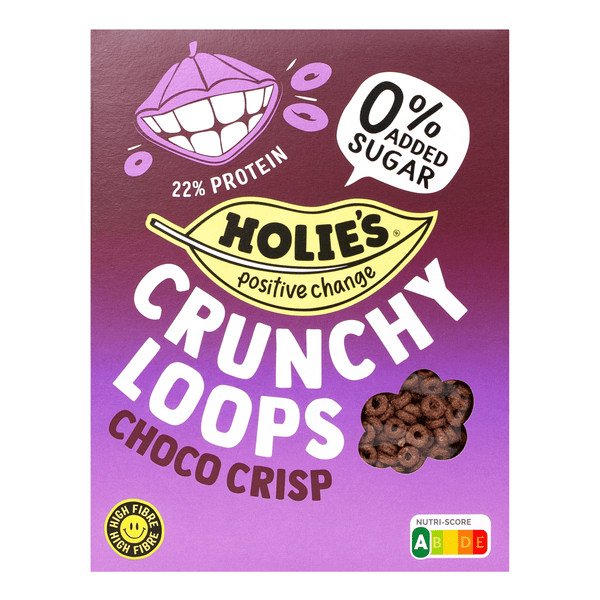 Holie’s Crunchy Loops Schoko-Crisp