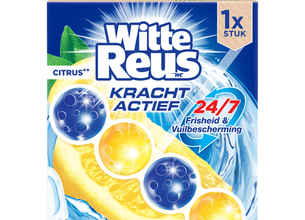Witte Reus Toiletblok Kracht Actief Citr