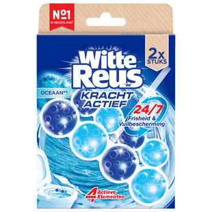Witte Reus Toiletblok Kracht Actief Oceaa