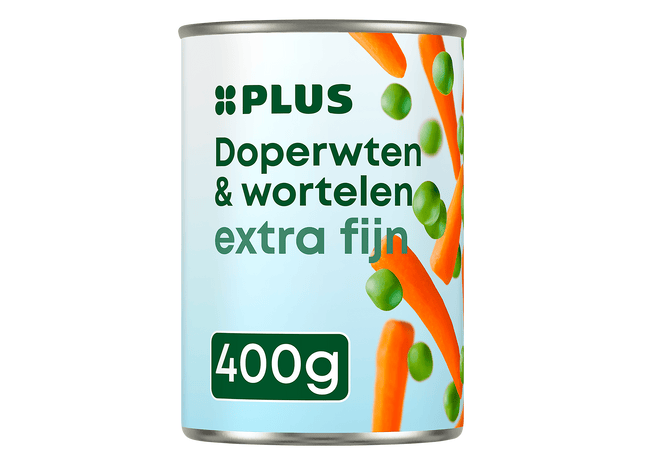 Doperwten en wortelen