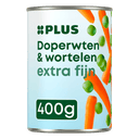 Erbsen und Karotten