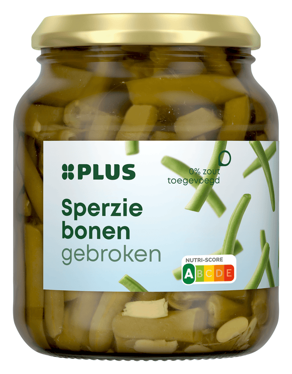 Grüne Bohnen gebrochen