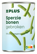 Grüne Bohnen gebrochen