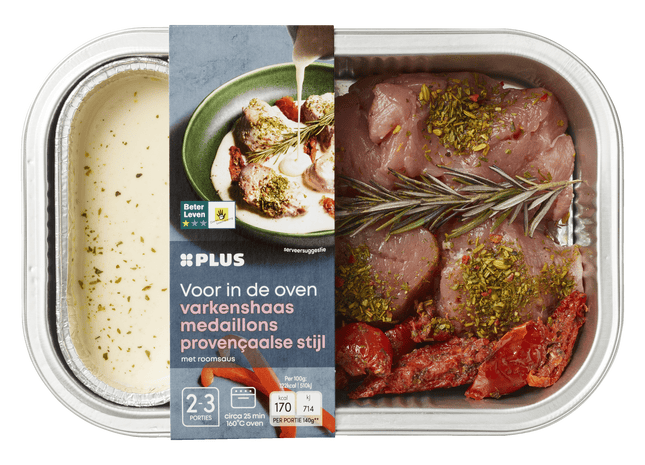 Ovenschotel varkenshaasmedaillons