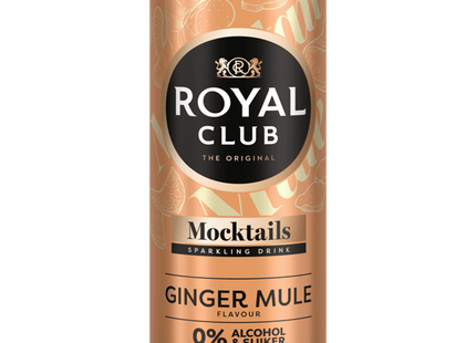 Royal Club Mocktails ginger mule 0%