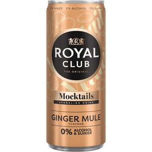 Royal Club Mocktails ginger mule 0%