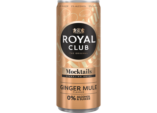 Royal Club Mocktails ginger mule 0%