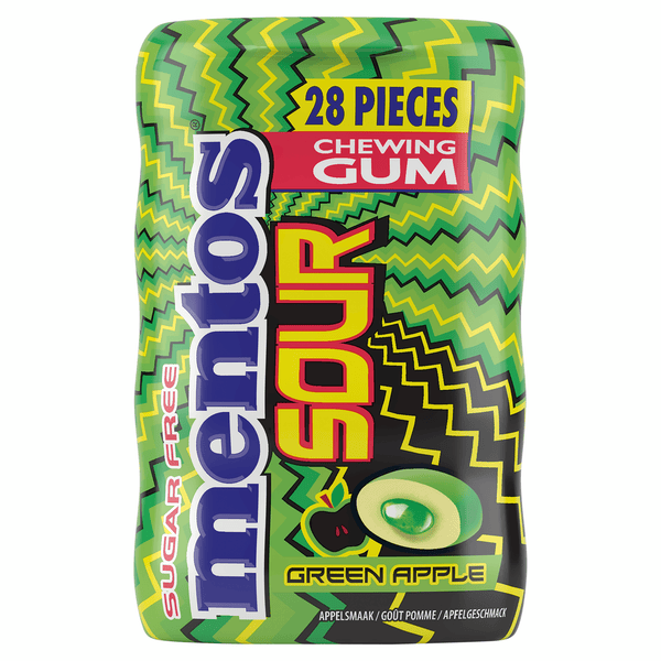 Mentos Gum sour apple