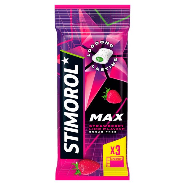 Stimorol Max strawberry lime