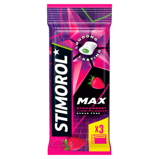 Stimorol Max strawberry lime