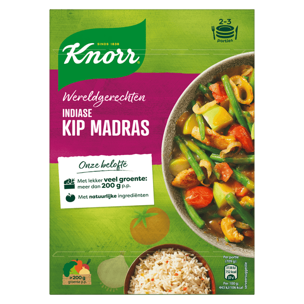 Knorr Weltgericht Hähnchen Madras