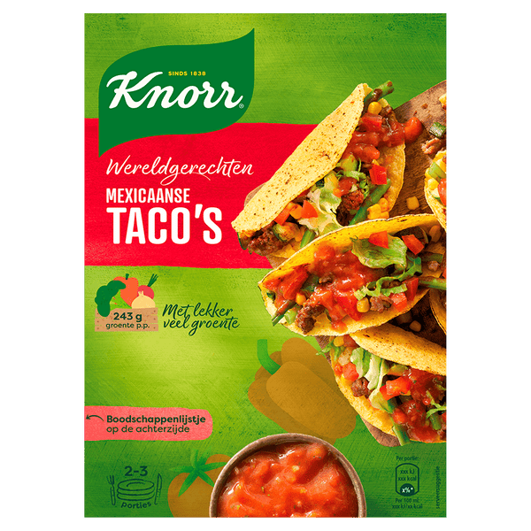 Knorr Wereldgerecht Taco's